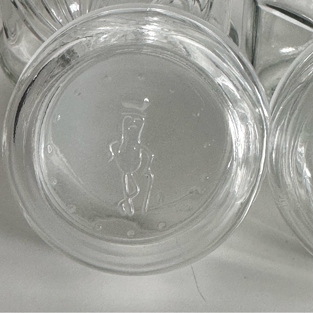 (3) 1980s Planters Peanuts Anchor Hocking Glass Jars Vintage Storage Rare HTF - Picture 7 of 16